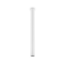 Look - Surface-Mounted White Cylindrical Spotlight 75 cm