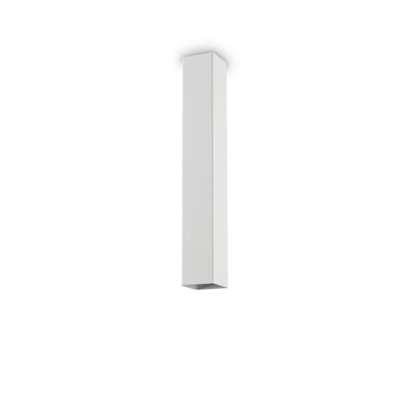 IdealLux-233833 - Look Square - Surface-Mounted White Square Spotlight 40 cm