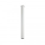 Look Square - Surface-Mounted White Square Spotlight 75 cm