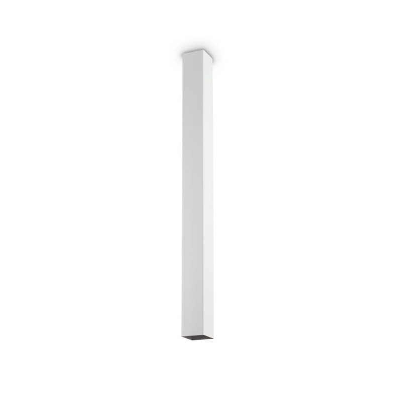 IdealLux-234007 - Look Square - Surface-Mounted White Square Spotlight 75 cm
