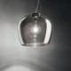 IdealLux-241517 - Blossom - Chrome Pendant with Smoked Glass