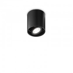 Mood - Surface-Mounted Black Adjustable Spotlight Ø 9 cm