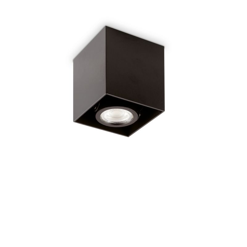 IdealLux-243948 - Mood - Surface-Mounted Black Adjustable Spotlight Ø 9 cm