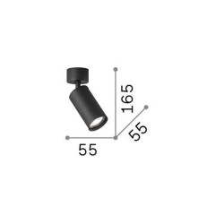 Dynamite - Satin Brass Spotlight 