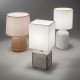 IdealLux-245348 - Kali - Decorative Ceramic Table Lamp with White Shade