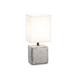 Kali - Decorative Ceramic Table Lamp with White Shade