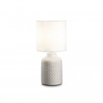 Kali - Decorative Ceramic Table Lamp with White Shade
