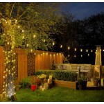 Fiesta - Outdoor Black Cable with 10 Lights Festoon Lamp