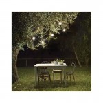 Fiesta - Outdoor Black Cable with 10 Lights Festoon Lamp