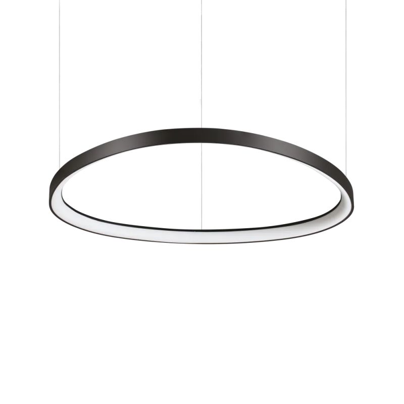 IdealLux-247281 - Gemini - Black LED Pendant 56W