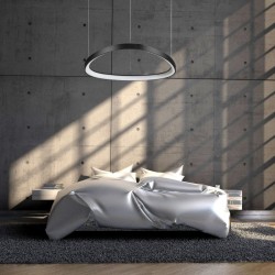 Gemini - Black LED Pendant 56W