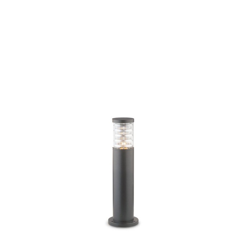 IdealLux-248257 - Tronco - IP65 Anthracite Bollard with Diffuser 40.5 cm