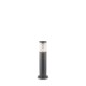 IdealLux-248257 - Tronco - IP65 Anthracite Bollard with Diffuser 40.5 cm