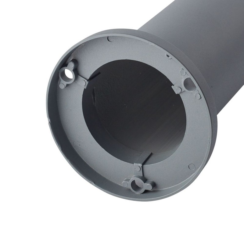 IdealLux-248257 - Tronco - IP65 Anthracite Bollard with Diffuser 40.5 cm