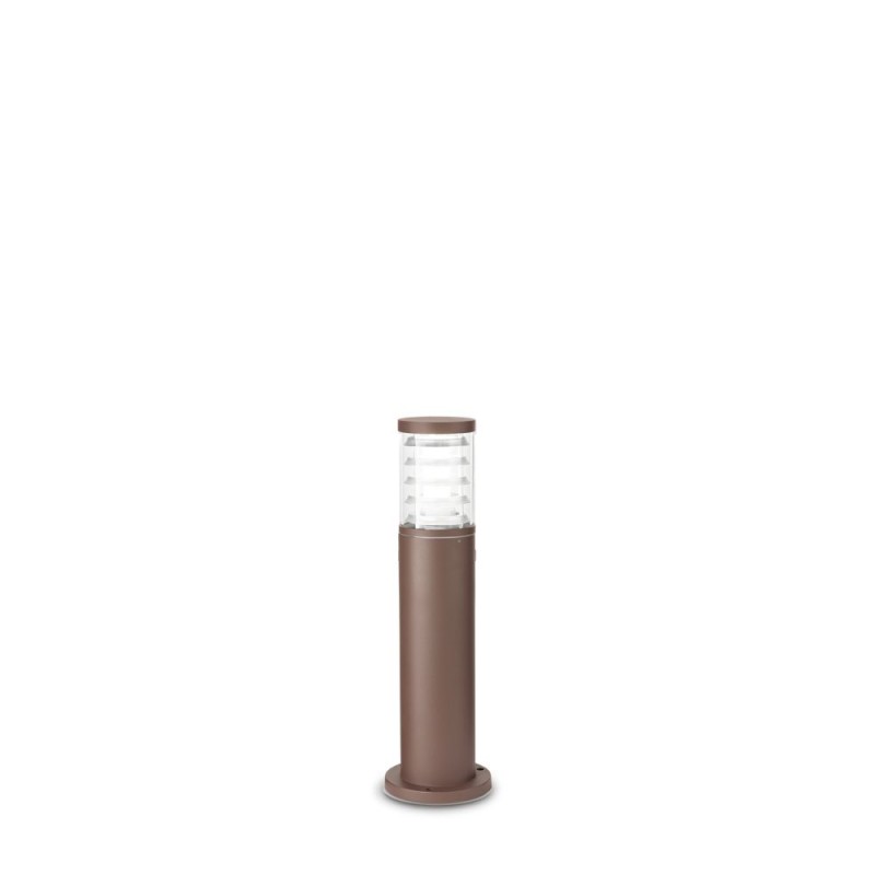 IdealLux-248271 - Tronco - IP65 Coffee Bollard with Diffuser 40.5 cm