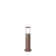 IdealLux-248271 - Tronco - IP65 Coffee Bollard with Diffuser 40.5 cm