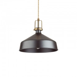 Eris - Black & Satin Gold Pendant ∅ 33 cm