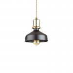 Eris - Black & Satin Gold Pendant ∅ 21 cm Eris - Black & Satin Gold Pendant ∅ 21 cm