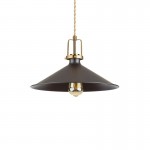Eris - Black & Satin Gold Pendant ∅ 36 cm Eris - Black & Satin Gold Pendant ∅ 36 cm