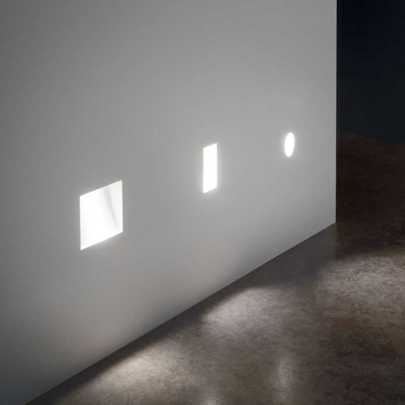 - Walky - LED Plaster-in Recessed Wall Light IdealLux-249810 - Walky - LED Plaster-in Recessed Wall Light