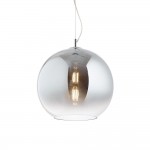 Nemo - Chrome Pendant with Ombre Glass Ø 40 cm