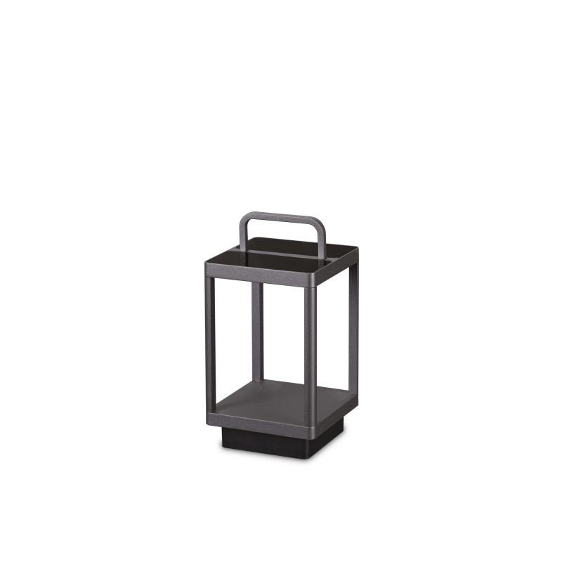 IdealLux-250878 - Stardust - Outdoor Anthracite Rechargeable Table Lamp IP54