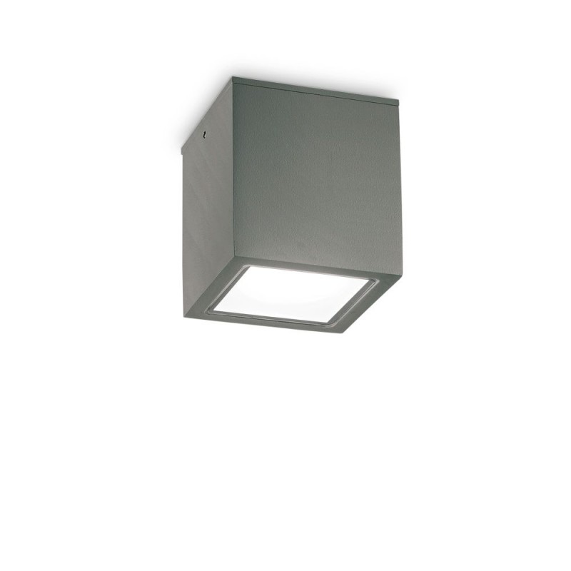 IdealLux-251516 - Techo - Surface-Mounted Anthracite Ceiling Light IP54
