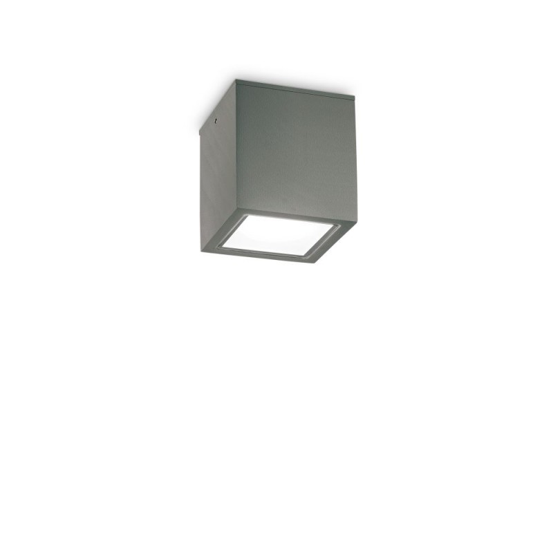 IdealLux-251554 - Techo - Surface-Mounted Anthracite Ceiling Light IP54