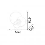 Frame - White LED Ceiling Lamp