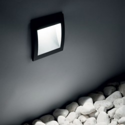 Wire - Anthracite LED Recessed Brick Light 14 cm Wire - Anthracite LED Recessed Brick Light 14 cm