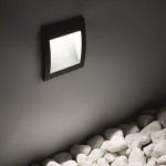Wire - Anthracite LED Recessed Brick Light 9 cm Wire - Anthracite LED Recessed Brick Light 9 cm