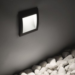 Wire - Anthracite LED Recessed Brick Light 9 cm Wire - Anthracite LED Recessed Brick Light 9 cm