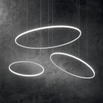 Hulahoop - White LED Pendant Ø 100.5 cm