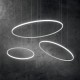 IdealLux-258751 - Hulahoop - White LED Pendant Ø 100.5 cm