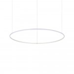 Hulahoop - White LED Pendant Ø 100.5 cm