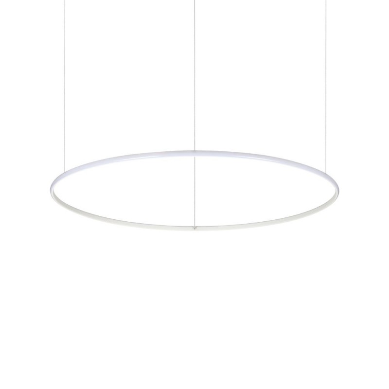 IdealLux-258751 - Hulahoop - White LED Pendant Ø 100.5 cm