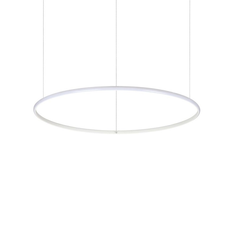 IdealLux-258768 - Hulahoop - White LED Pendant Ø 81.5 cm