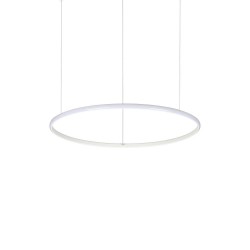 Hulahoop - White LED Pendant Ø 61 cm