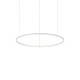 IdealLux-258775 - Hulahoop - White LED Pendant Ø 61 cm