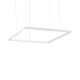 IdealLux-259178 - Oracle Slim - White LED Pendant Ø 70 cm