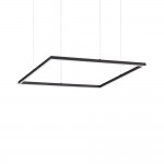 Oracle Slim - Black LED Pendant Ø 70 cm