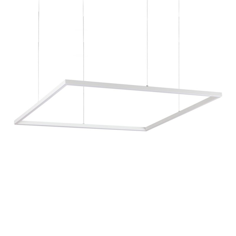 IdealLux-259192 - Oracle Slim - White LED Pendant Ø 90 cm