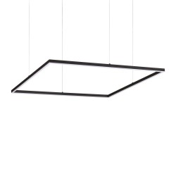 Oracle Slim - Black LED Pendant Ø 90 cm