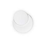 Pouche - White ​Circular LED Wall Lamp