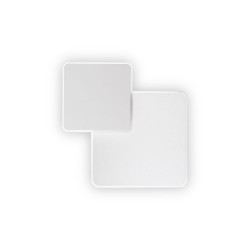 Pouche - White Square LED Wall Lamp