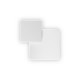 IdealLux-259352 - Pouche - White Square LED Wall Lamp
