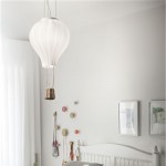 Dream Big - Kids Hot Air Ballon Glass Pendant