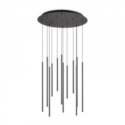 Filo - Black 12 Light LED Cluster Pendant Filo - Black 12 Light LED Cluster Pendant