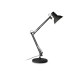 IdealLux-265278 - Wally - Black Adjustable Table Lamp