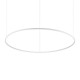IdealLux-265957 - Oracle Slim - White LED Pendant Ø 150 cm